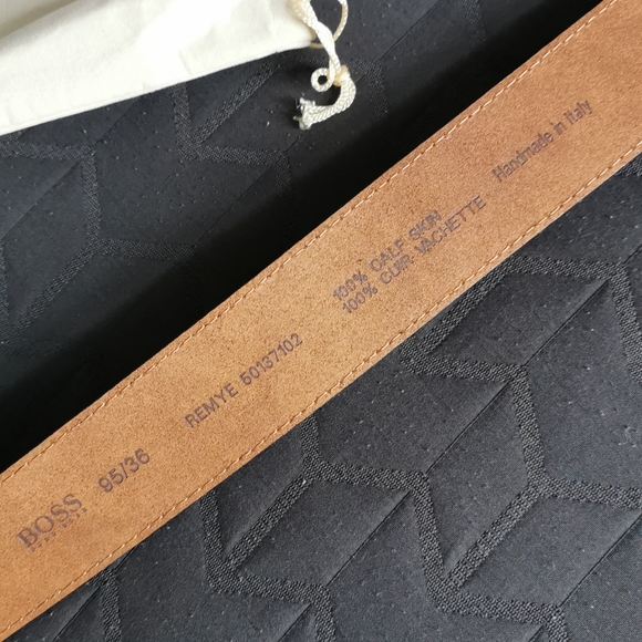 Hugo boss orange line belt for women, size 36 US, black color - Picture 2 of 4